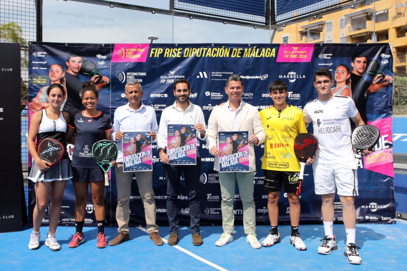 Marbella albergará por segunda vez el torneo de pádel FIP Rise Diputación de Málaga, que congregará a más de 200 jugadores internacionales