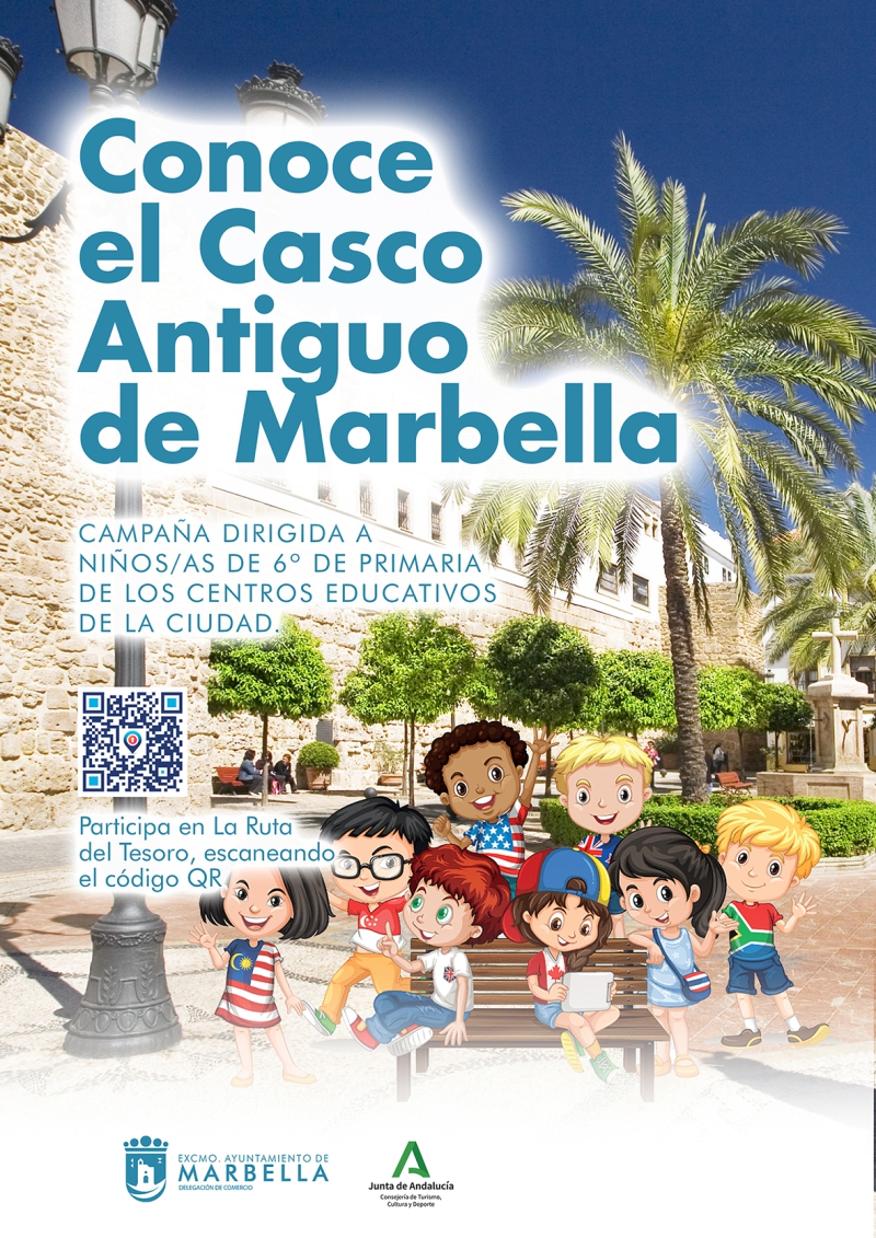 El Ayuntamiento pone en marcha la campaña ‘Conoce el Casco Antiguo de Marbella’, con una primera fase a partir del 6 de mayo dirigida al alumnado de sexto de Primaria